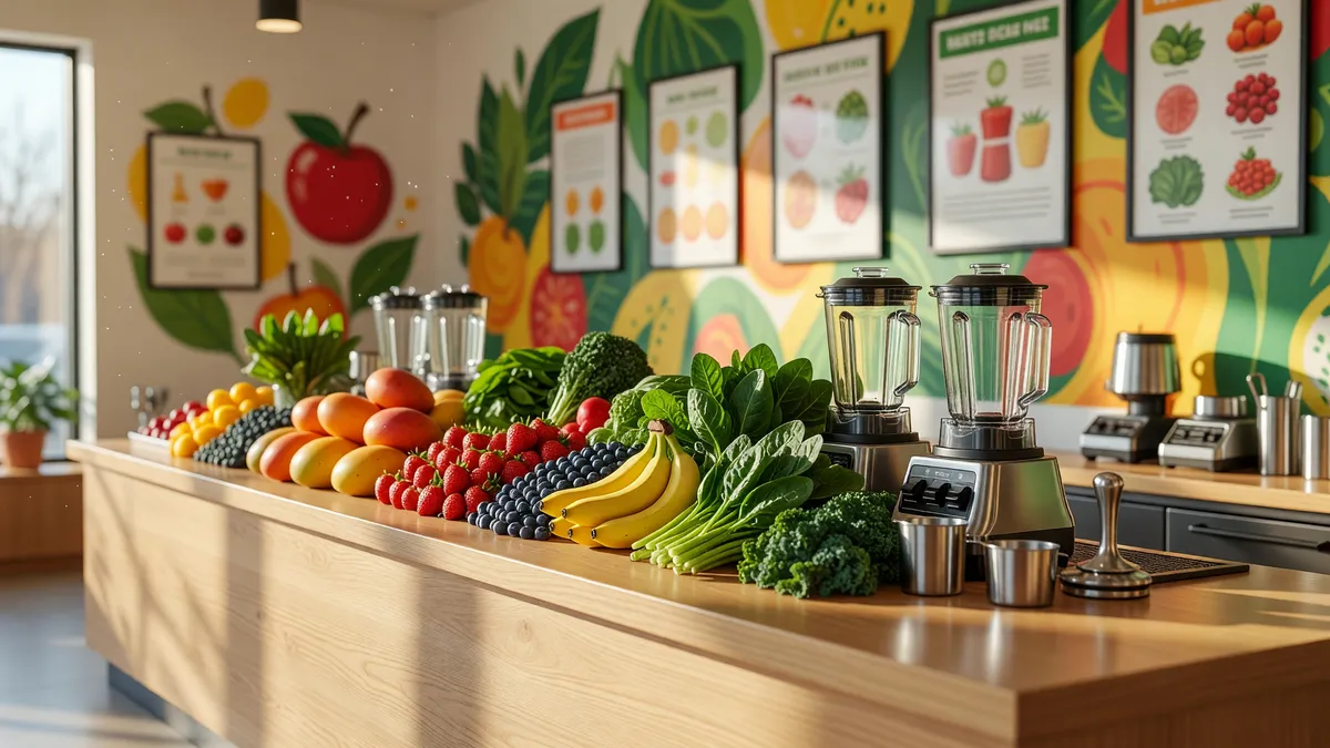 Top South Tampa Franchise Smoothie Business - Sale Pending