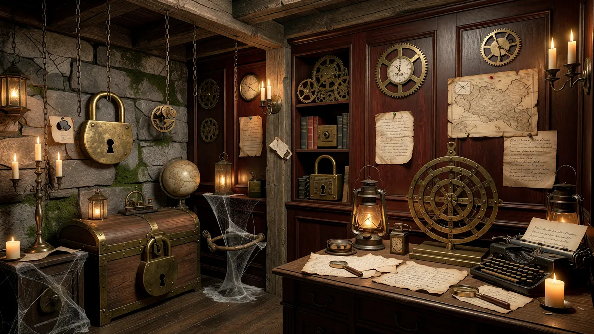 5-Room Escape Room Venue with Seller Financing Available
