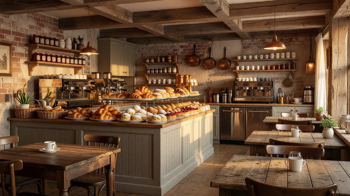 Charming Deli in Coastal Town