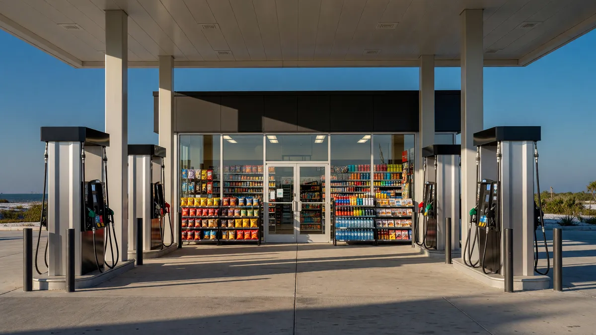 Gas Station & Convenience Store with Growth Upside