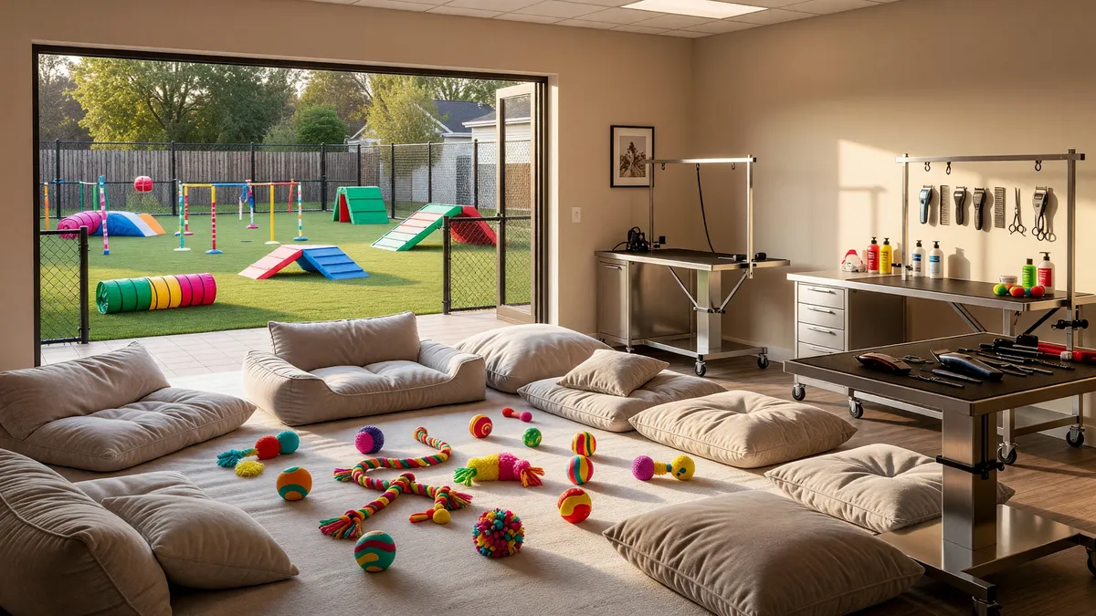 6 Year Established Dog Boarding, Day Care and Grooming Company