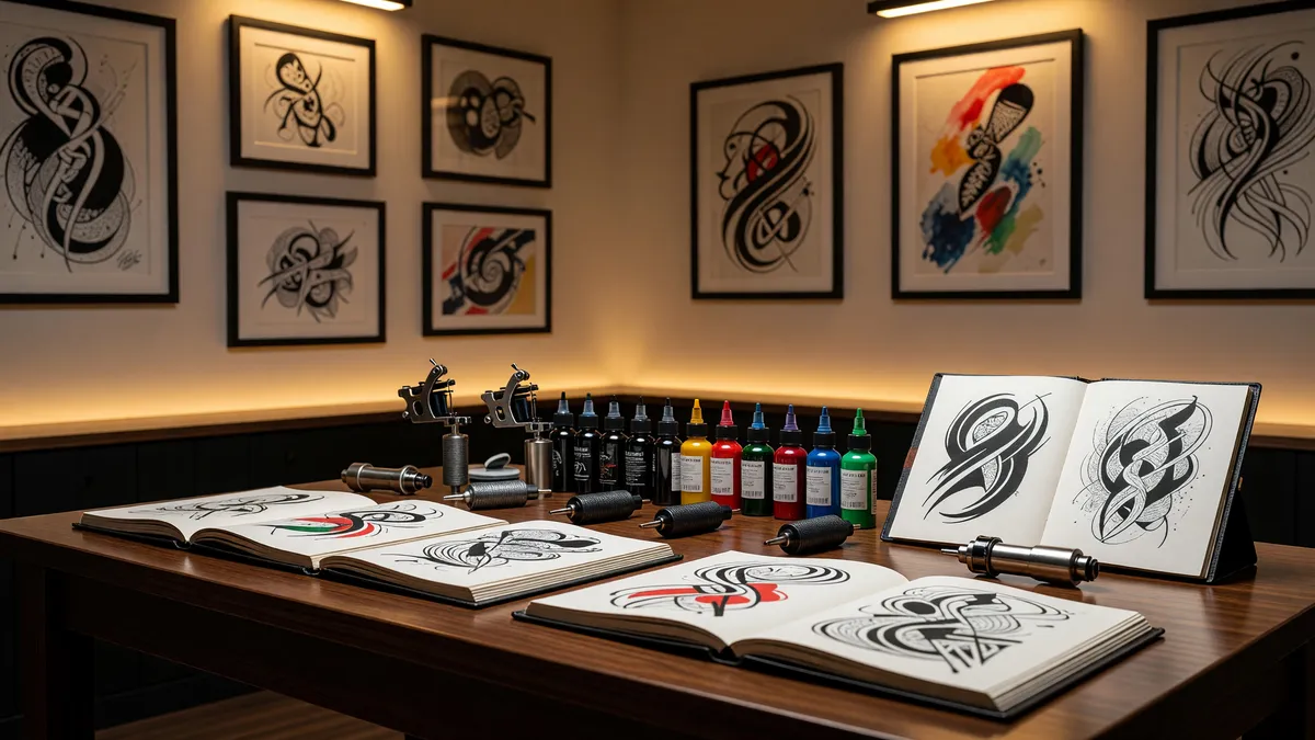 Tenured and Growing Tattoo Studio with optional Real Estate