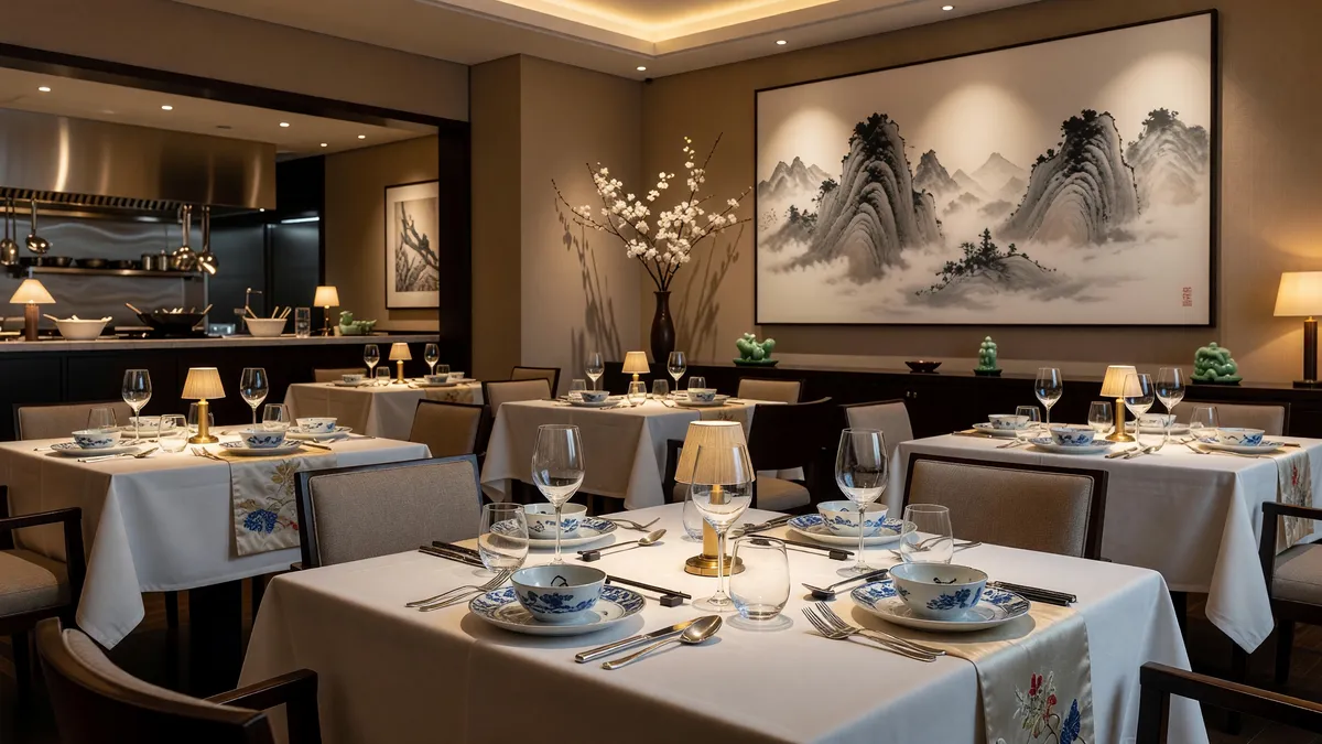 Upscale Asian Restaurant in a prime location with large potential