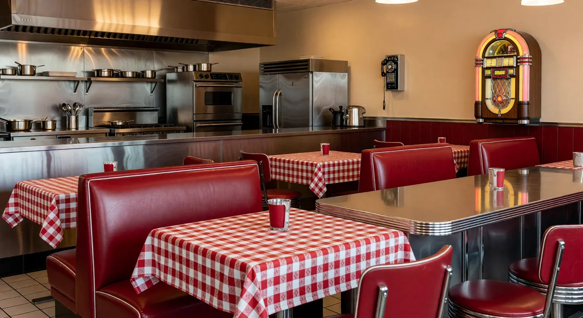  24 HRS Free-Standing Diner Well-Established 