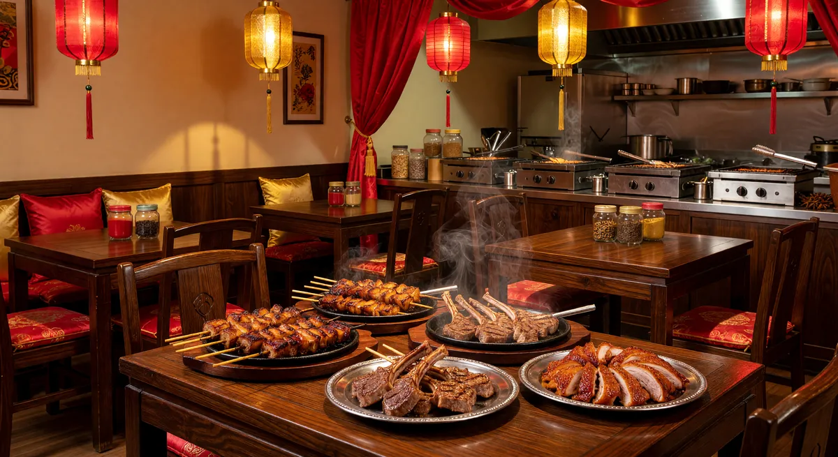 High-Earning Chinese BBQ Restaurant for Sale