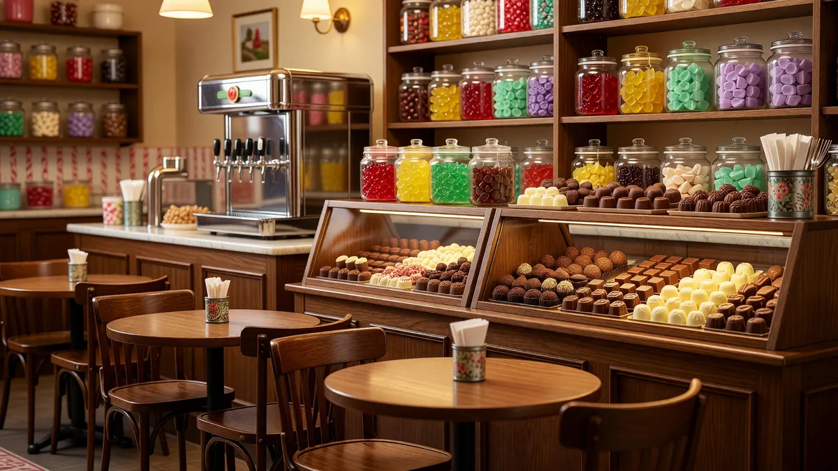 Charming Ice Cream and Candy Shop Opportunity