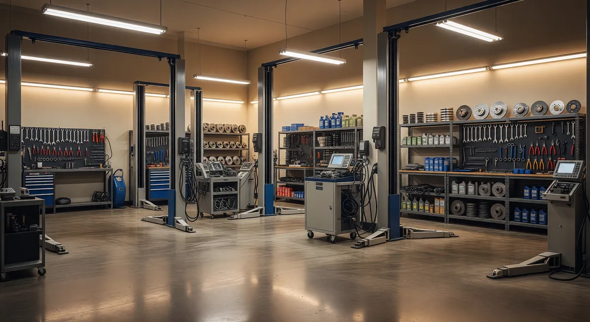 16 Bay Auto Repair Facility - Scalable Operation with Major Upside