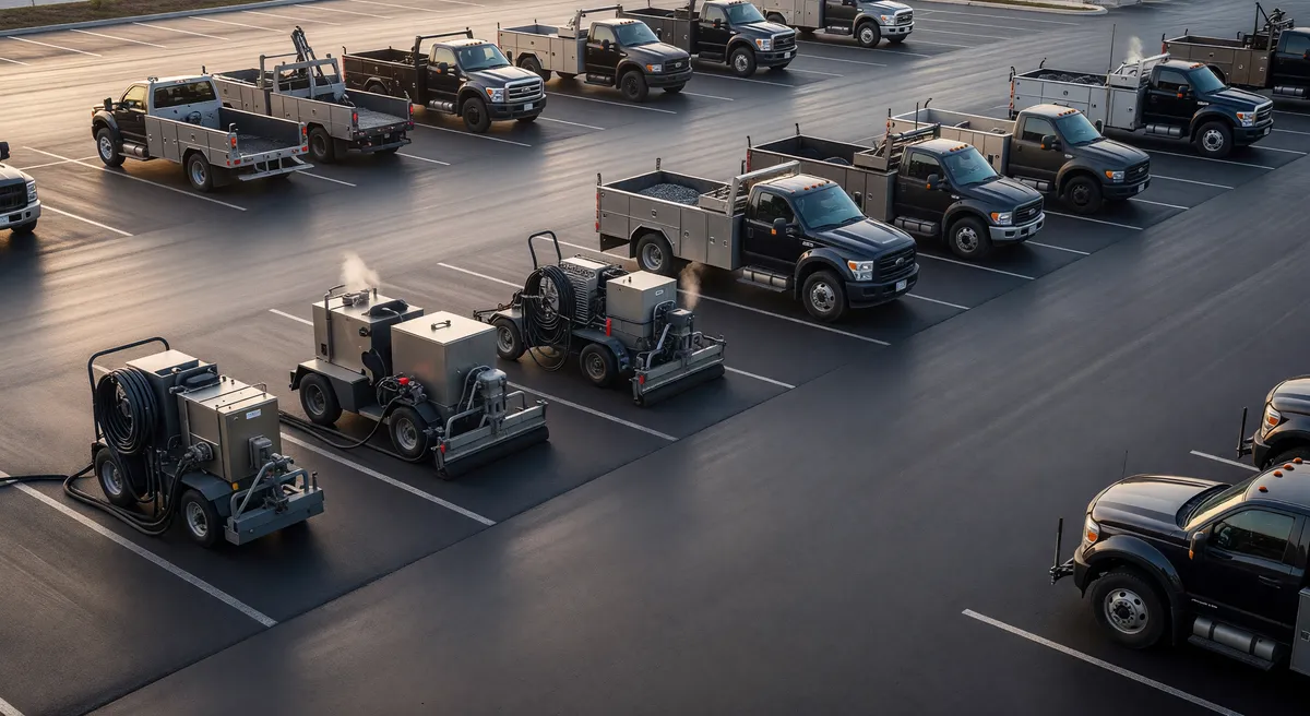Parking Lot Maintenance Business with Equipment Assets for Sale