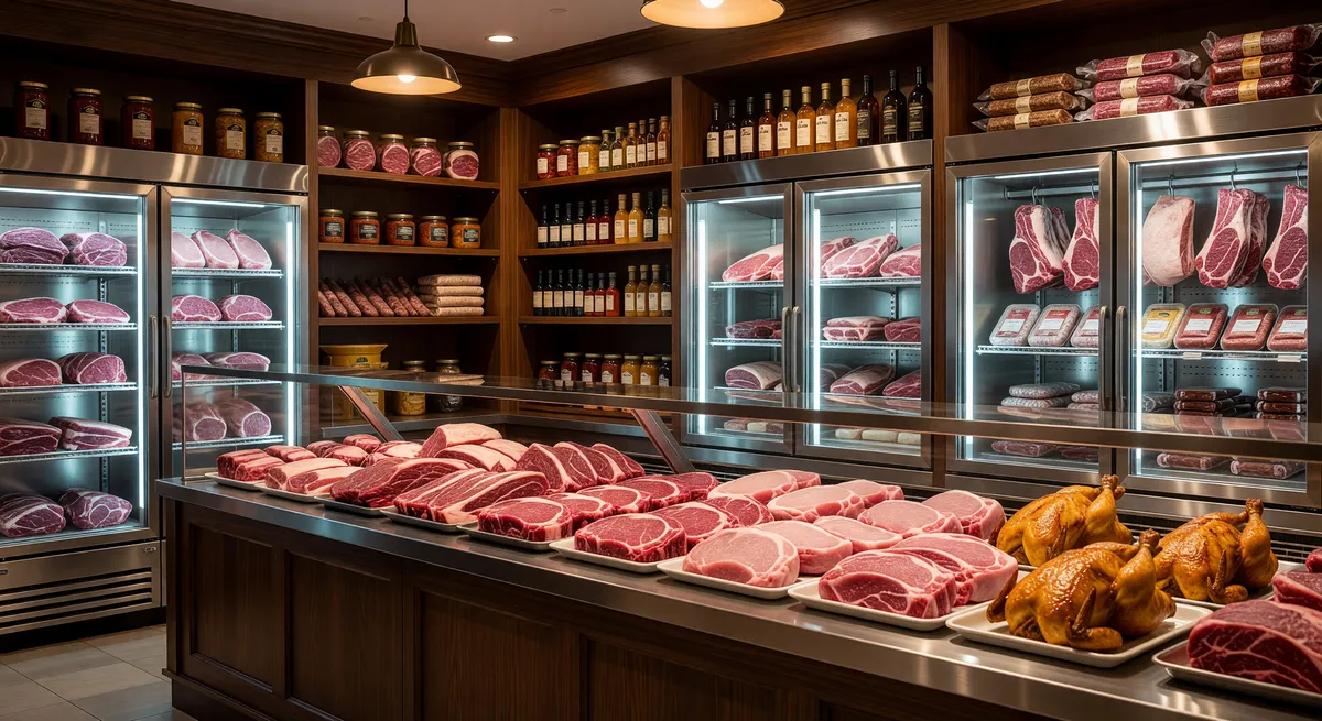 Meat Processing & Retail Butcher Shop with Optional Real Estate