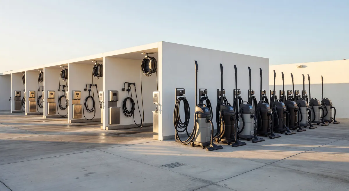 Self-Service Car Wash with Property