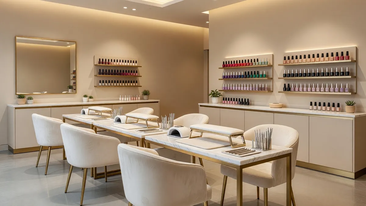 Profitable Turnkey Nail Salon - Management Run