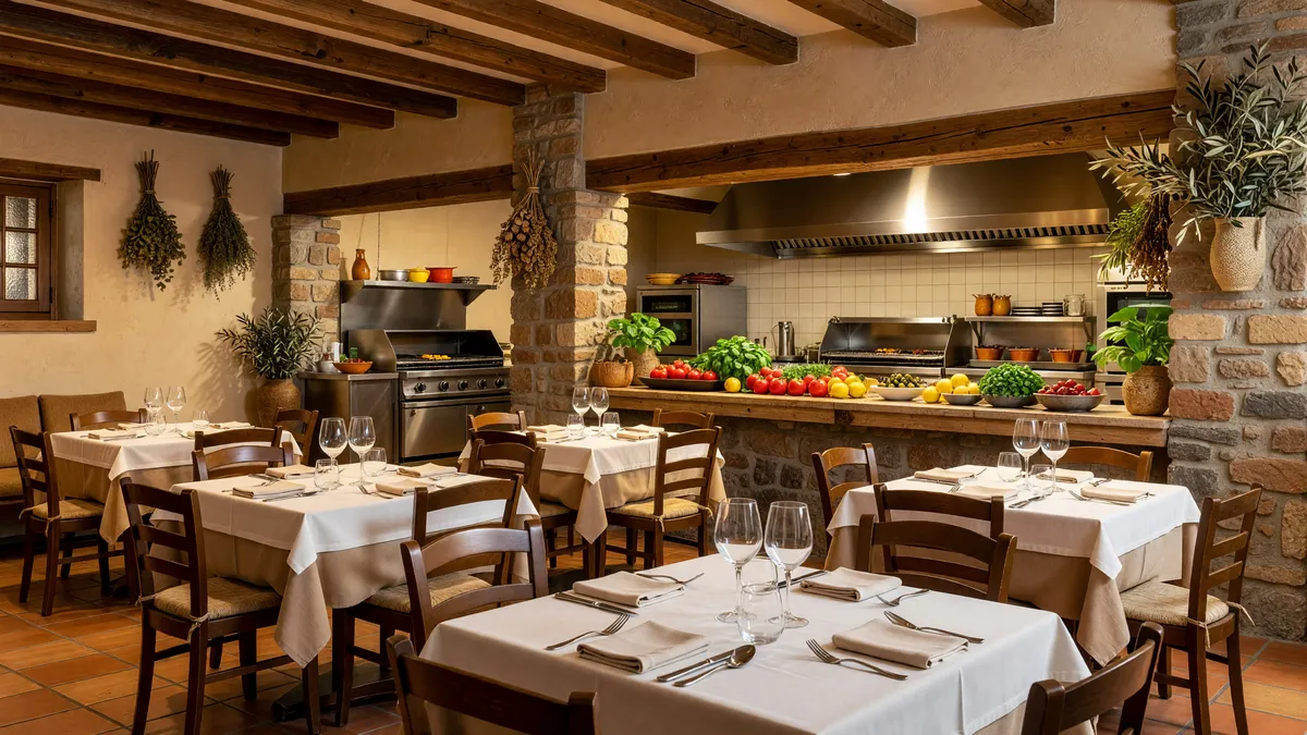 SG 11833 South Carolina Greenwood Mediterranean Italian Grill Restaurant