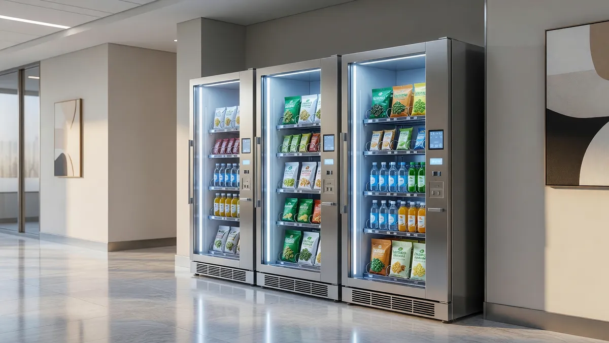 AI Vending Fridges at California School