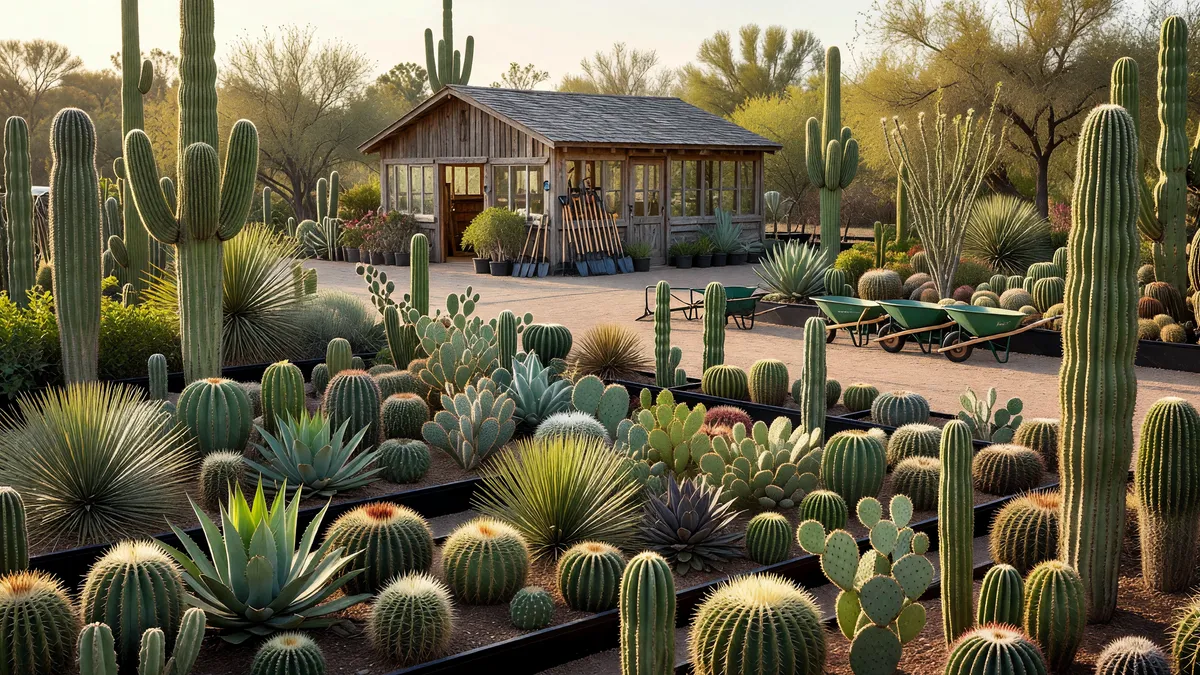 Established Plant Nursery and Cactus Farm in Scottsdale