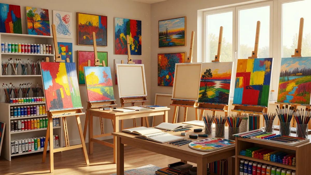 Acquire a Fully Built Art Studio at a Fraction of Startup Cost