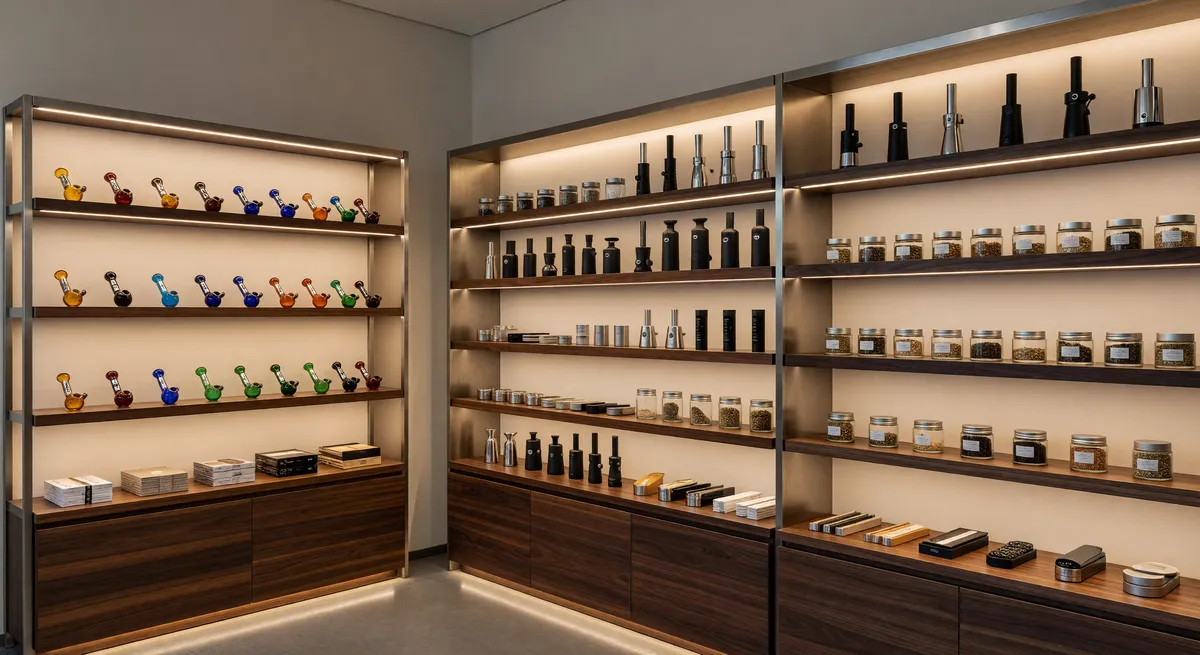 Four Smoke Shops 60 Miles Apart in Mississippi Close to New Orleans