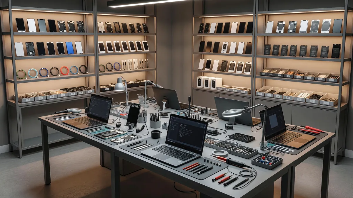 Profitable Phone and Computer Repair Business with Diverse Income Sources