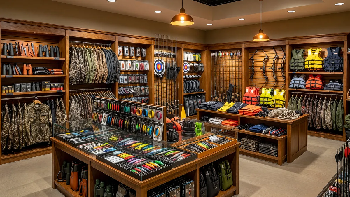 Established Outdoor Sporting Goods Store with Inventory