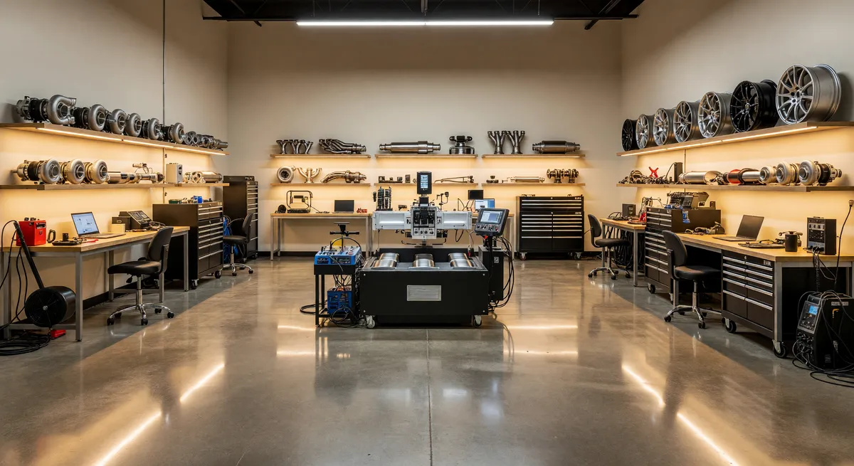 High-Performance Automotive Shop with Global Reach