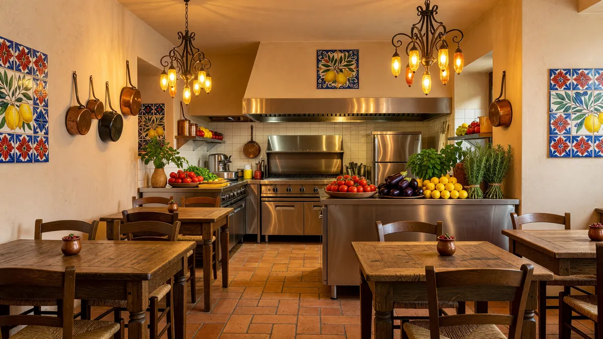 SG 11497 South Carolina Greenwood Mediterranean Italian Grill Restaurant